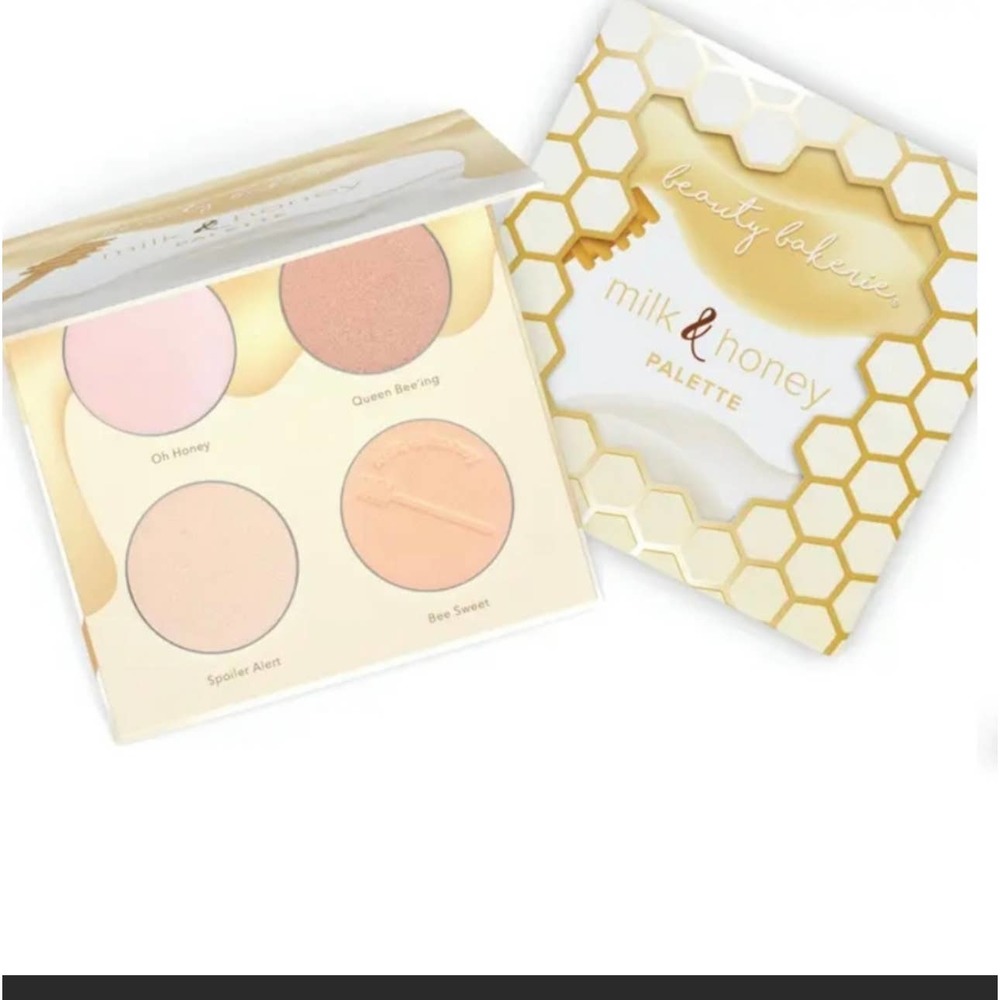 beauty bakerie milk & honey highlighter palette NEW!